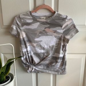 Abercrombie Kids Camo Tee Shirt (Size 11/12)